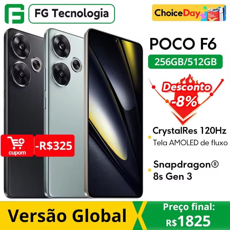 Smartphone Xiaomi POCO F6 5G
